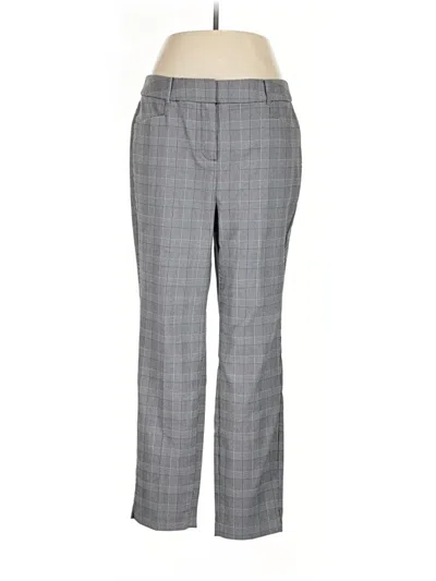 Pre-owned Lane Bryant Dress Pants In Gray