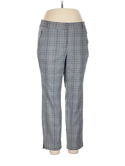 Pre-owned Lane Bryant Dress Pants In Gray
