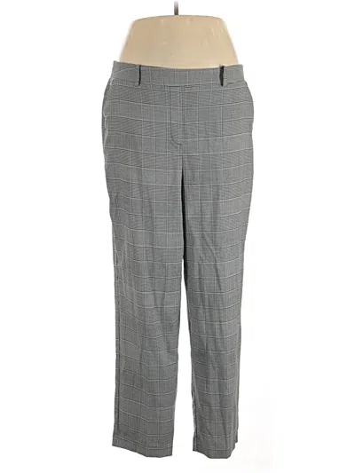 Pre-owned Lane Bryant Dress Pants In Gray