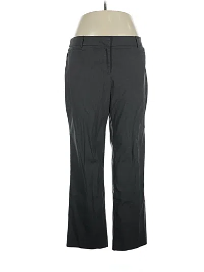 Pre-owned Lane Bryant Dress Pants In Gray