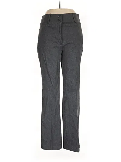 Pre-owned Lane Bryant Dress Pants In Gray