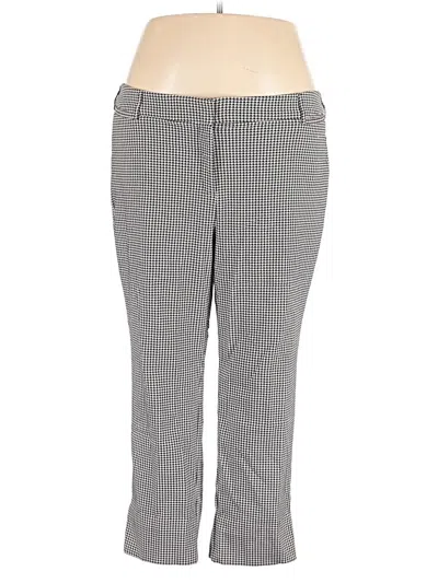 Pre-owned Lane Bryant Dress Pants In Gray