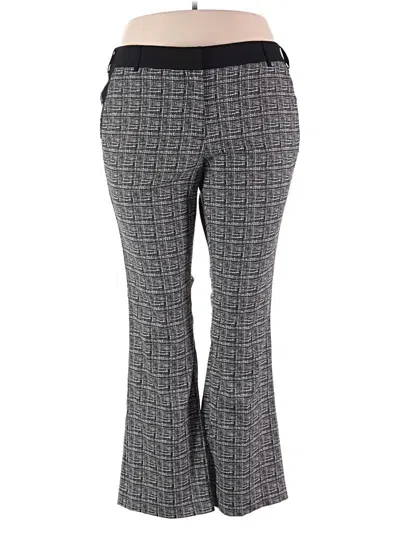 Pre-owned Lane Bryant Dress Pants In Gray