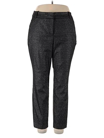 Pre-owned Lane Bryant Dress Pants In Silver
