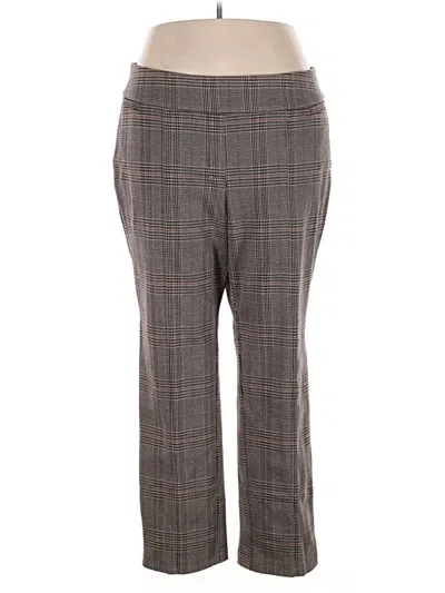 Pre-owned Lane Bryant Dress Pants In Tan