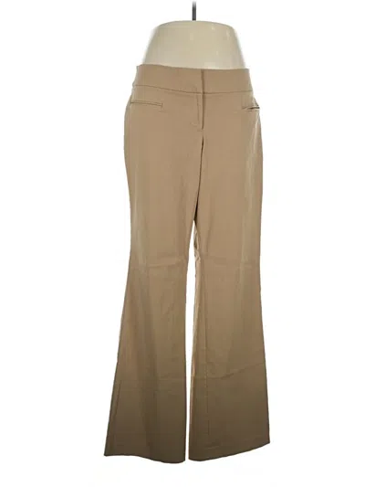 Pre-owned Lane Bryant Dress Pants In Tan
