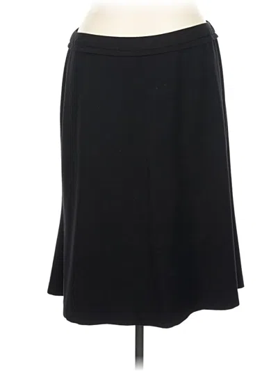 Pre-owned Lane Bryant Formal Skirt In Black
