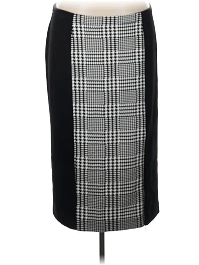 Pre-owned Lane Bryant Formal Skirt In Black