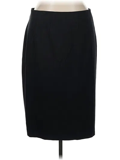 Pre-owned Lane Bryant Formal Skirt In Black