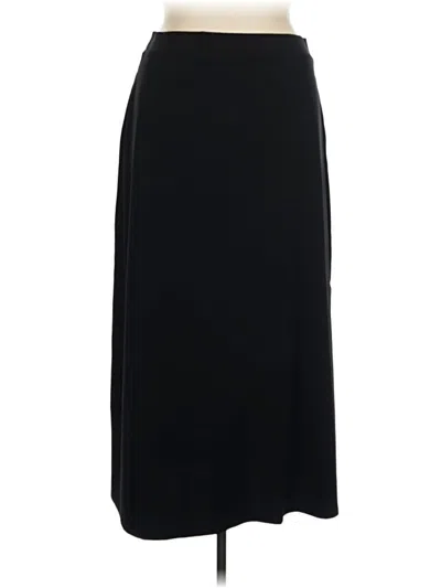 Pre-owned Lane Bryant Formal Skirt In Black