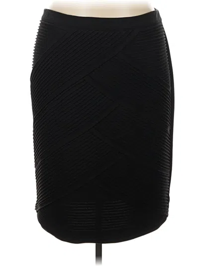 Pre-owned Lane Bryant Formal Skirt In Black