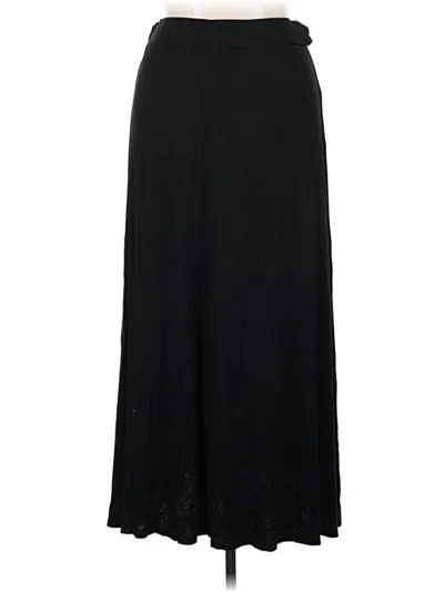 Pre-owned Lane Bryant Formal Skirt In Black