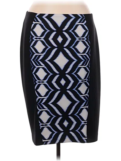 Pre-owned Lane Bryant Formal Skirt In Blue