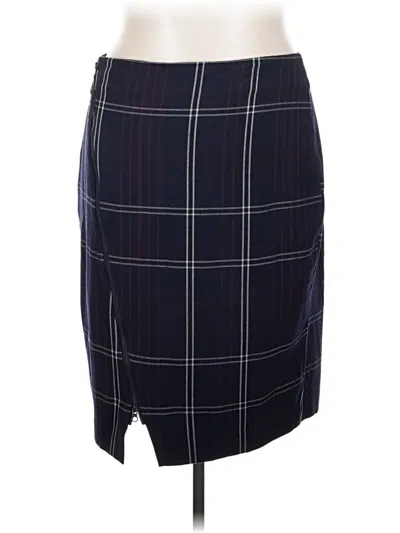 Pre-owned Lane Bryant Formal Skirt In Blue
