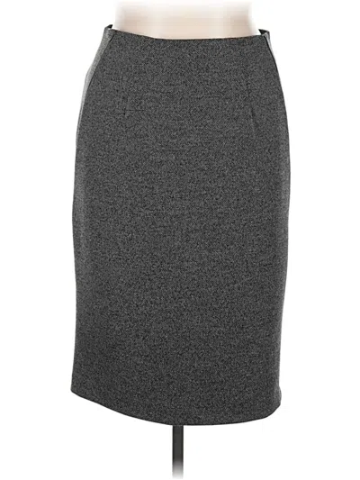 Pre-owned Lane Bryant Formal Skirt In Gray