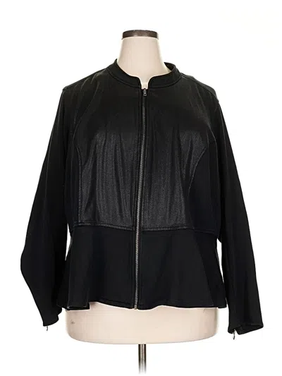 Pre-owned Lane Bryant Jacket In Black