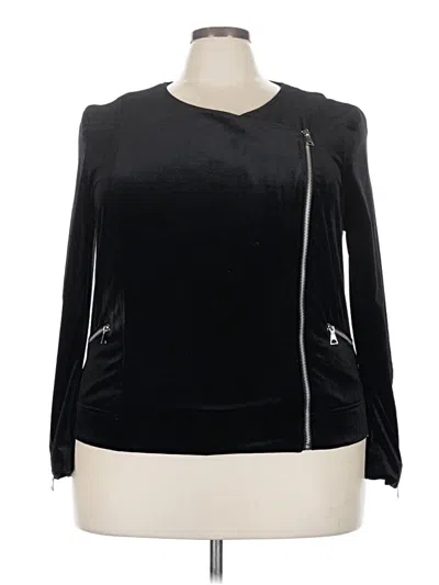 Pre-owned Lane Bryant Jacket In Black