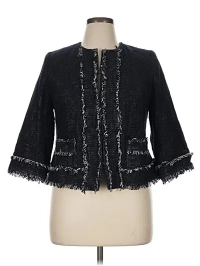 Pre-owned Lane Bryant Jacket In Black