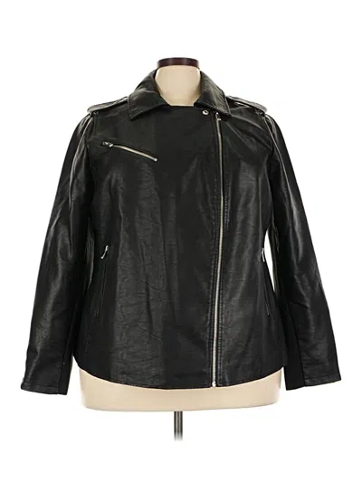 Pre-owned Lane Bryant Jacket In Black