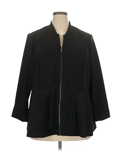 Pre-owned Lane Bryant Jacket In Black
