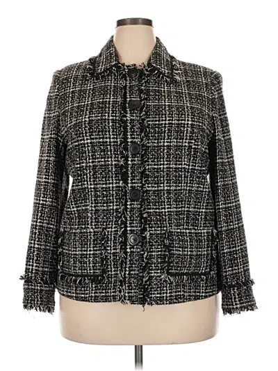 Pre-owned Lane Bryant Jacket In Black