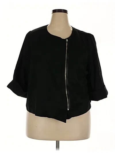 Pre-owned Lane Bryant Jacket In Black