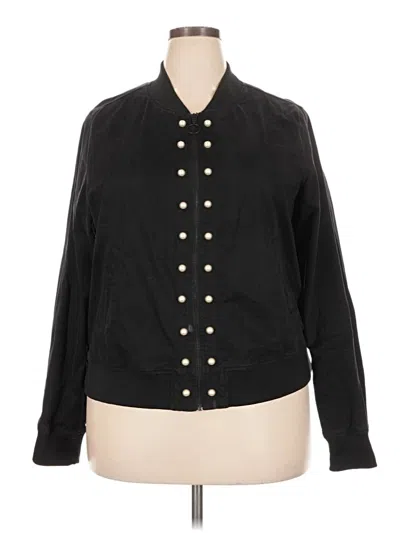 Pre-owned Lane Bryant Jacket In Black