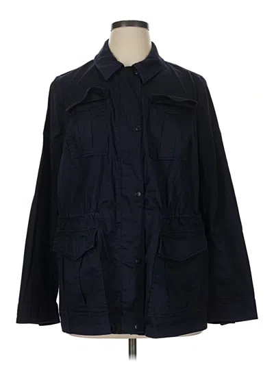 Pre-owned Lane Bryant Jacket In Blue