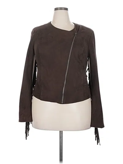 Pre-owned Lane Bryant Jacket In Brown