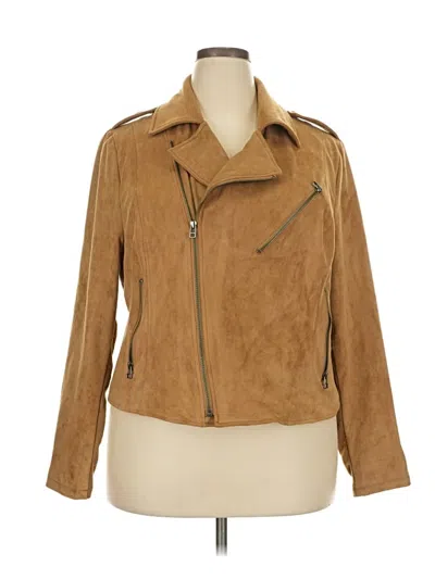 Pre-owned Lane Bryant Jacket In Brown