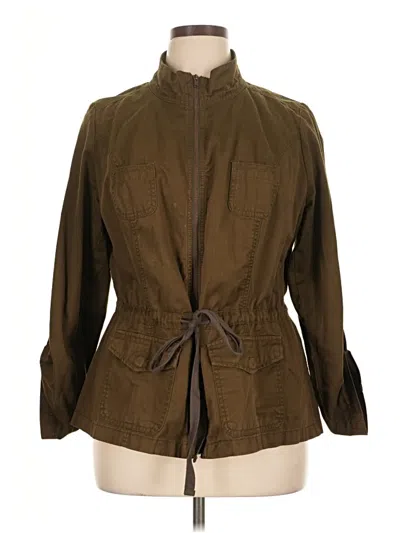 Pre-owned Lane Bryant Jacket In Brown