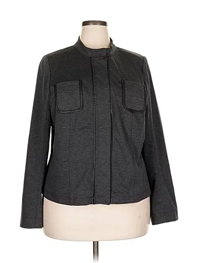 Pre-owned Lane Bryant Jacket In Gray