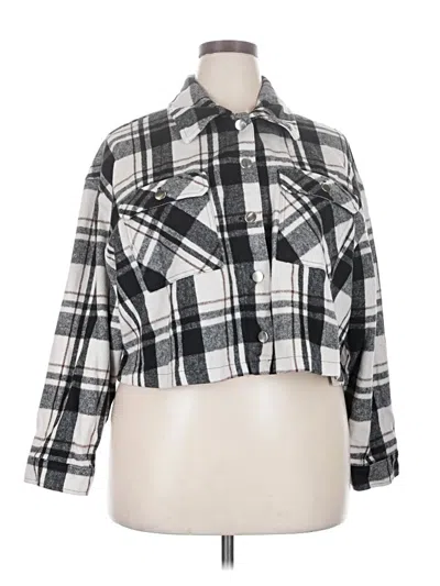 Pre-owned Lane Bryant Jacket In Gray