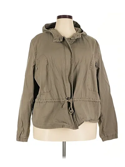 Pre-owned Lane Bryant Jacket In Green