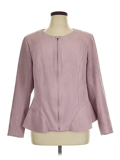 Pre-owned Lane Bryant Jacket In Purple