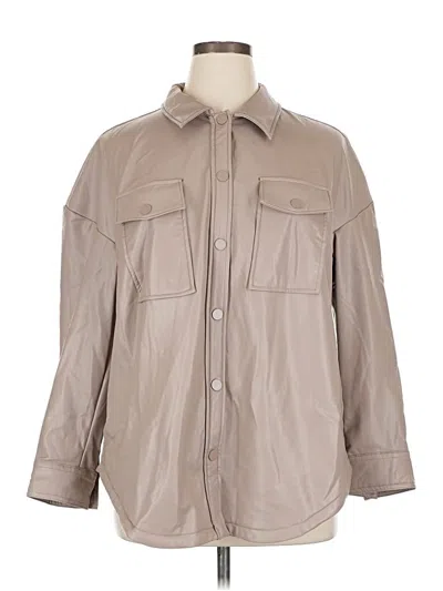 Pre-owned Lane Bryant Jacket In Tan