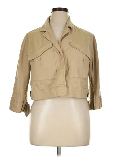 Pre-owned Lane Bryant Jacket In Tan