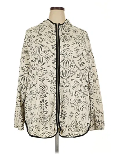 Pre-owned Lane Bryant Jacket In White