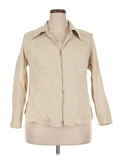 Pre-owned Lane Bryant Jacket In White