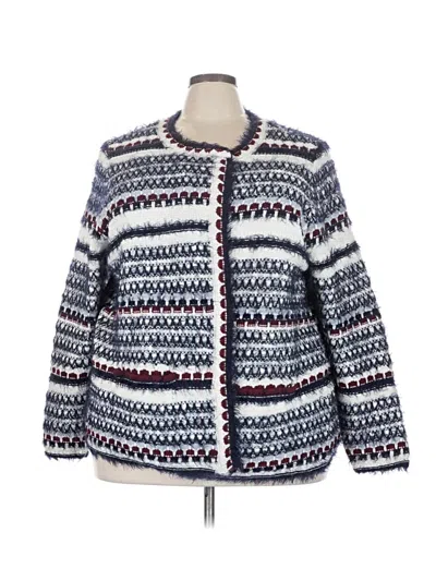 Pre-owned Lane Bryant Jacket In White