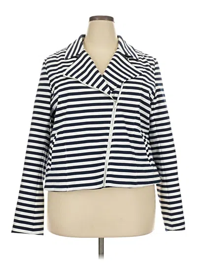 Pre-owned Lane Bryant Jacket In White