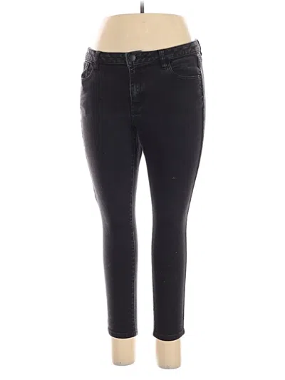 Pre-owned Lane Bryant Jeans In Black