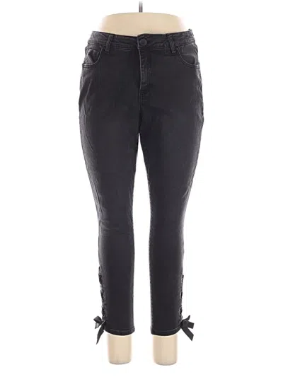 Pre-owned Lane Bryant Jeans In Black