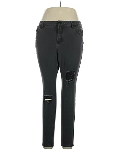 Pre-owned Lane Bryant Jeans In Black