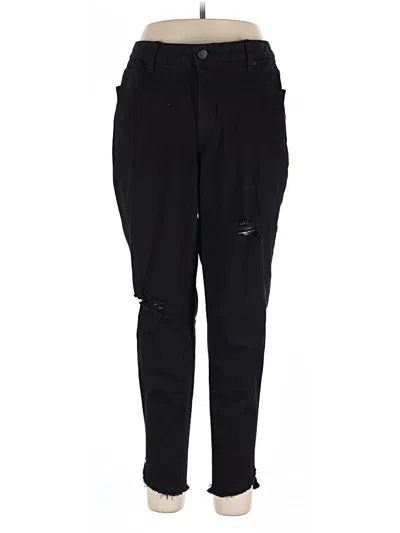 Pre-owned Lane Bryant Jeans In Black