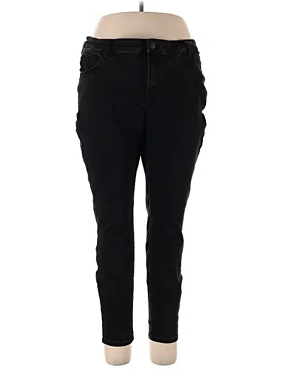 Pre-owned Lane Bryant Jeans In Black