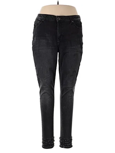 Pre-owned Lane Bryant Jeans In Black