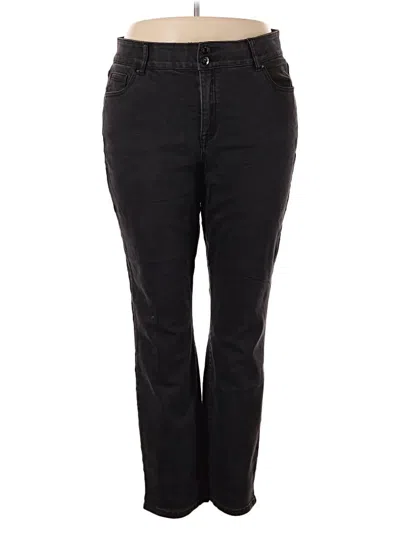 Pre-owned Lane Bryant Jeans In Black