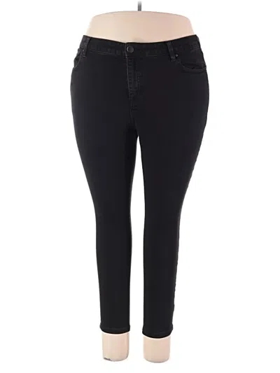 Pre-owned Lane Bryant Jeans In Black