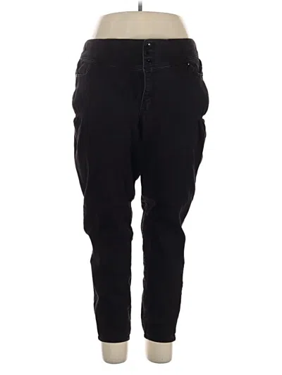 Pre-owned Lane Bryant Jeans In Black